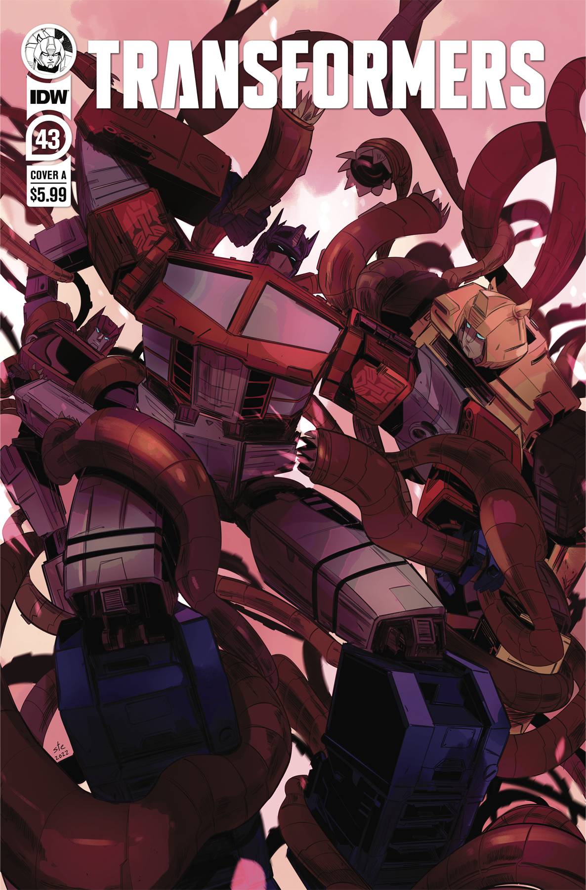 ①　アメコミ　88冊　トランスフォーマー　IDW 英語　transformers AUG230407 - TRANSFORMERS #1 CVR A JOHNSON - Previews World